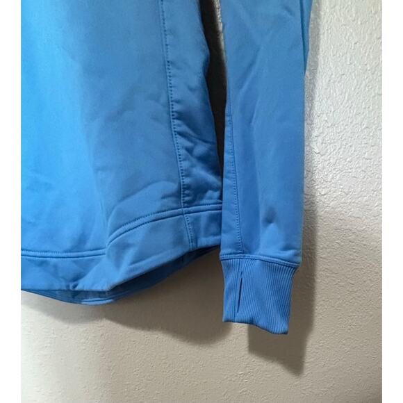 Women’s Nike Running Hooded Lightweight Jacket Thumb Holes Back Zipper Pocket, S - Picture 3 of 6
